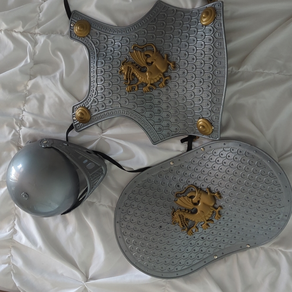 Plastic Knight armor